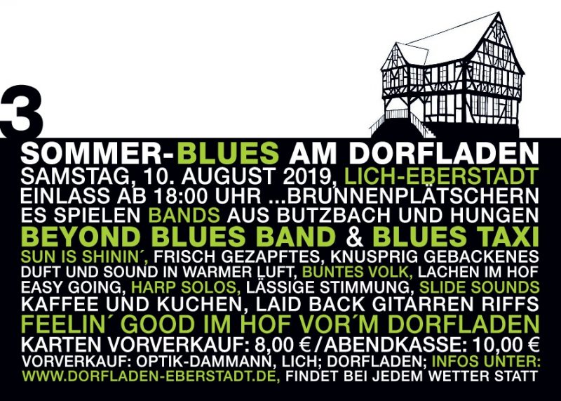 Bluesfest Flyer 2019